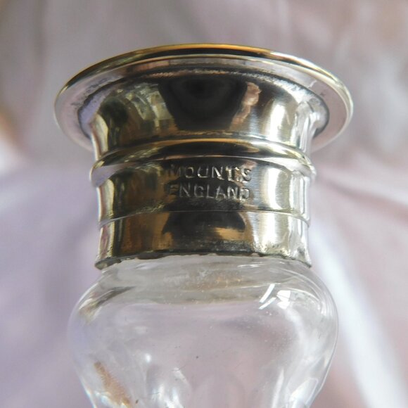 Five Piece Condiment Set with Silver Rack # 21579 - Picture 8 of 9